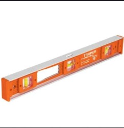 Nivel aluminio 24" 2 gotas Truper - Ferretería y Distribuidora el 