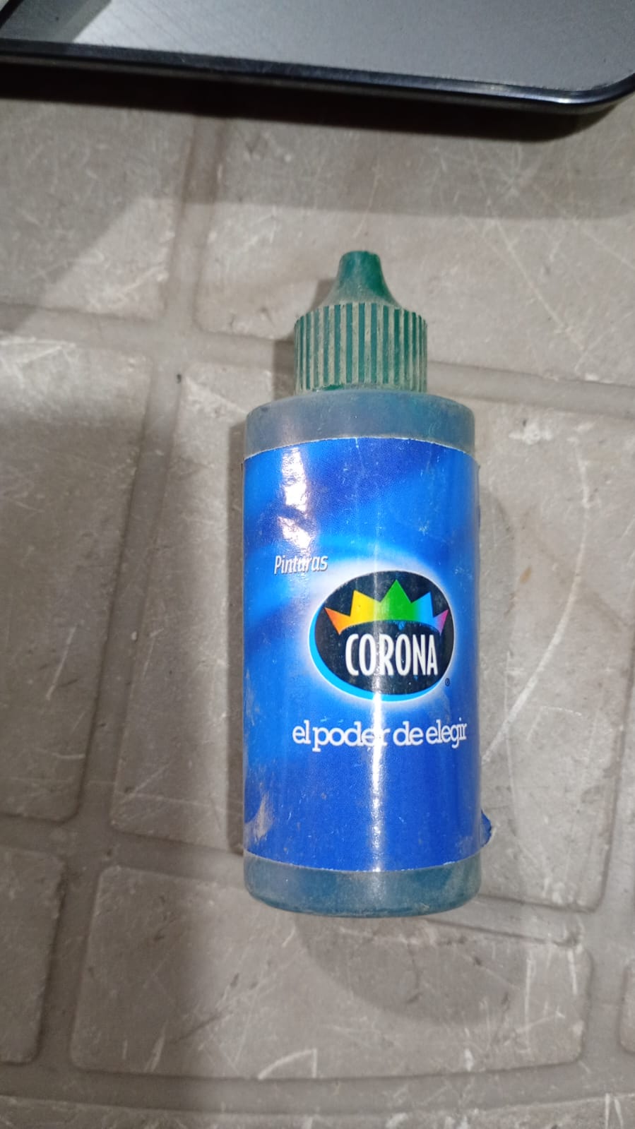 Pachita colorante para pintura azul Corona - Ferretería y Distribuidora el 