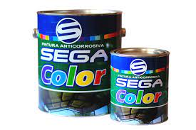 Pintura Anticorrosiva negro BTE. 1/4 Sega Color - Ferretería y Distribuidora el 