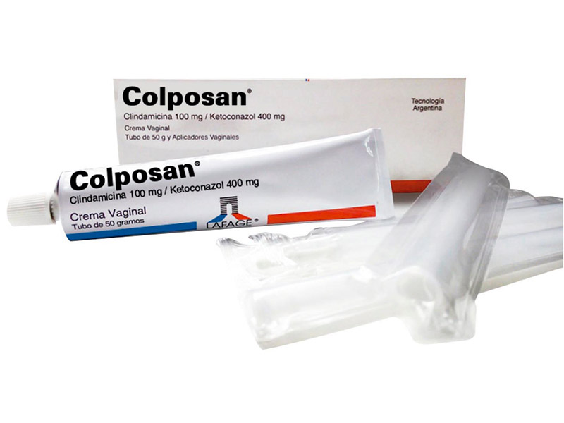 COLPOSAN (Tioconazol 100mg / Tinidazol 150 mg) CREMA VAGINAL - FARMACIA NUEVO MILENIO