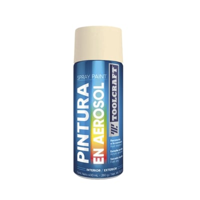 Pintura en Spray BLANCO BRILLANTE TOOLCRAFT - Ferretería y Distribuidora el 