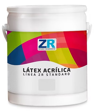 Pintura Latex GRIS ARTICO Galón ZR - Ferretería y Distribuidora el 