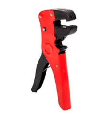 Pinza Corta y pela cables Automatic Rojo - Ferretería y Distribuidora el 