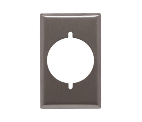 Placa metalica para tomacorreinte 220 !5/20A FULGORE - Ferretería y Distribuidora el 