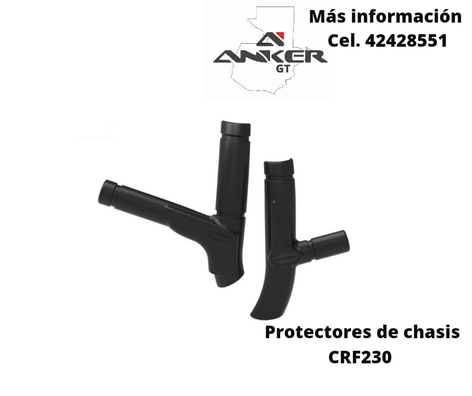 PROTECTOR CHASIS CRF230F NEGRO - MOTOCENTRO FULL MOTOS