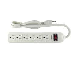 Regleta multicontacto de 6 entradas Vikingo - Ferretería y Distribuidora el 