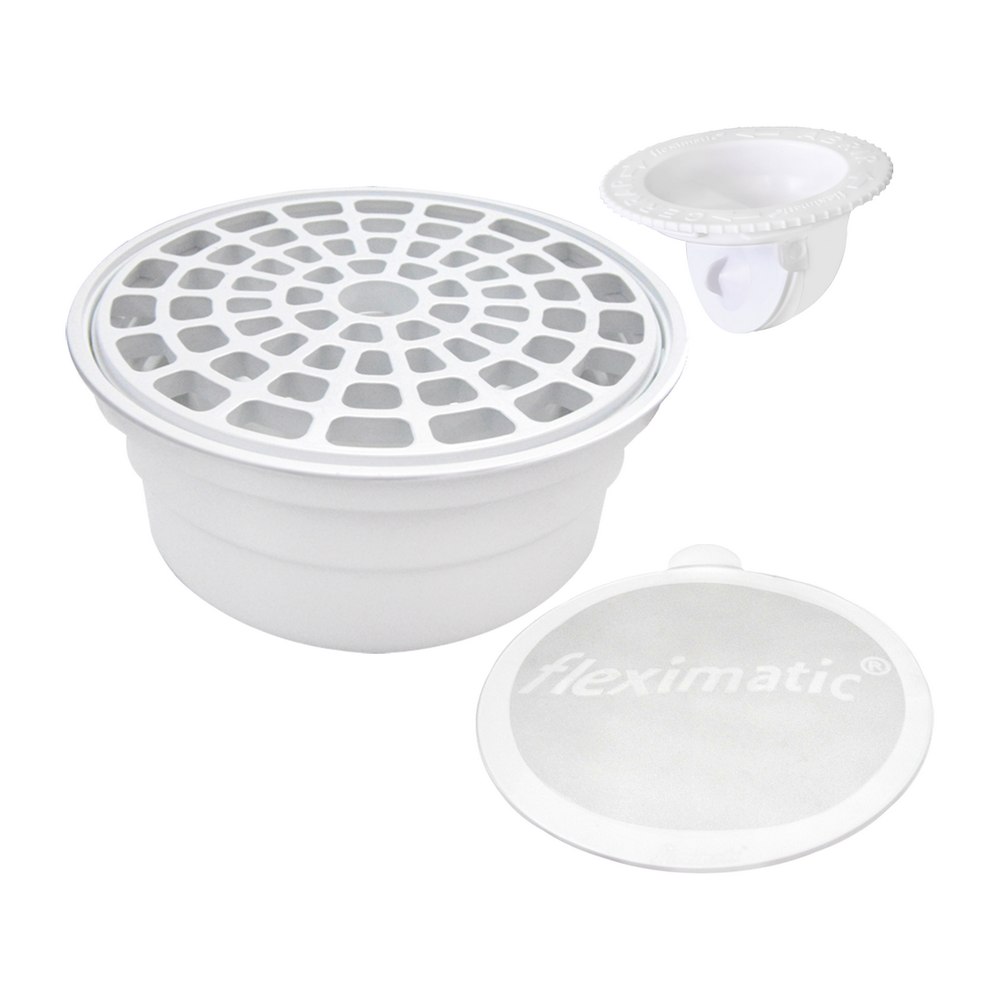 Reposadera plastica BLANCA 6x6 - Ferretería y Distribuidora el 