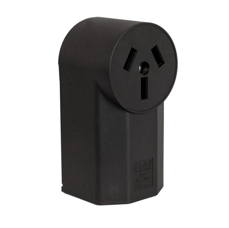 Tomacorriente 50 AMP 220 voltios Polarizado de sobreponer Eagle - Ferretería y Distribuidora el 