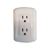 Tomacorriente polarizado de empotrar doble CHIPS - Ferretería y Distribuidora el 