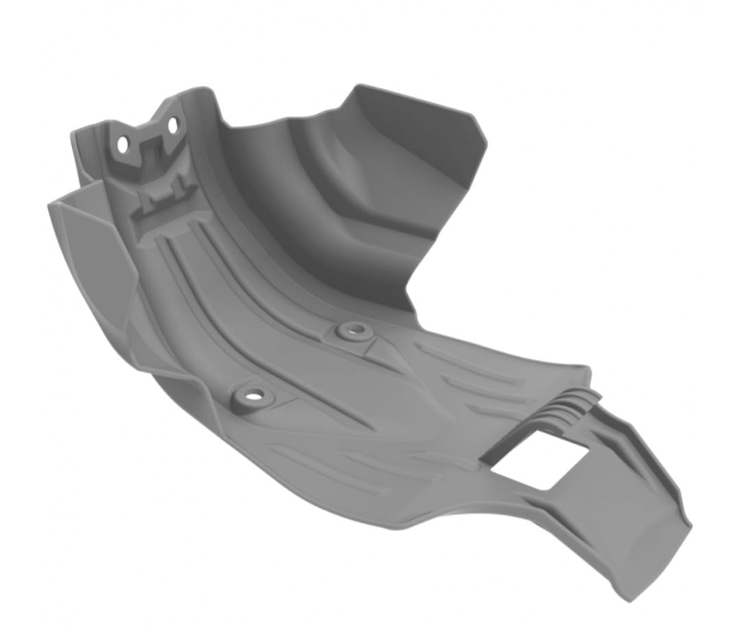 PECHERA DE MOTOR CRF250F GRIS - MOTOCENTRO FULL MOTOS