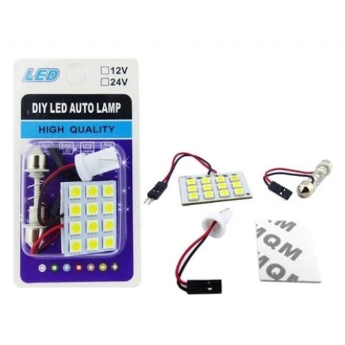 Bombilla Interior Para Techo Multiled Blanco (12Led) ACCU057871 - Repuestos y Lubricantes Vicent's