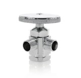 Contrallave DOBLE a la pared 1/2" x 3/8" x 3/8" VIKINGO - Ferretería y Distribuidora el 