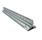 Escalimetro de aluminio de 12" BESTVALUE - Ferretería y Distribuidora el 