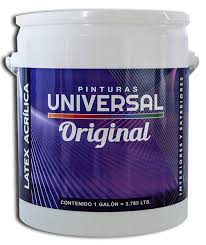 Pintura Latex BLANCO HUESO 1011 CUBETA UNIVERSAL - Ferretería y Distribuidora el 