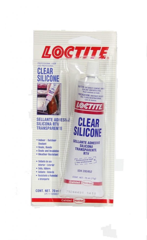Silicon transparente en pomo 70ml LOCTITE - Ferretería y Distribuidora el 