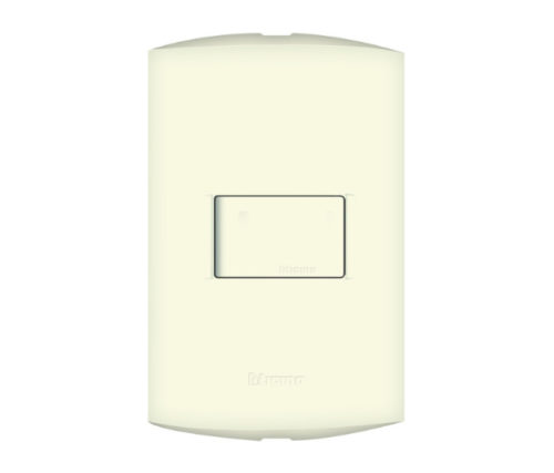 Switch sencillo de empotrar MARFIL CHIPS - Ferretería y Distribuidora el 