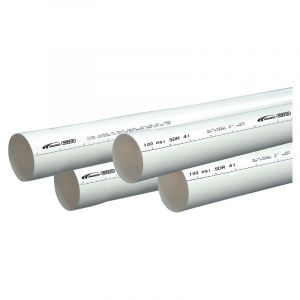 TUBO PVC 80 PSI 3" AMANCO - Ferretería y Distribuidora el 