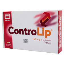 CONTROLIP (Fenofibrato) 160MG *15 CAPSULAS - FARMACIA NUEVO MILENIO
