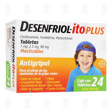 DESENFRIOLITO PLUS (antigripal) *tabletas masticables  - FARMACIA NUEVO MILENIO