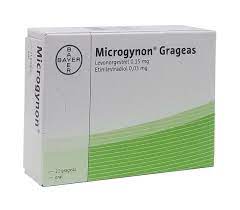 MICROGINON GRAGEAS (Levonorgestrel 0,15mg/Etinilestradiol 0,03mg) *  21 Anticopceptivos  - FARMACIA NUEVO MILENIO