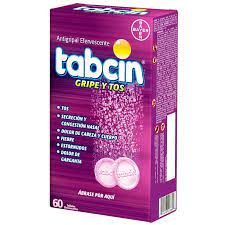 TABCIN GRIPE Y TOS (antigripal) *tabletas efervescente  - FARMACIA NUEVO MILENIO