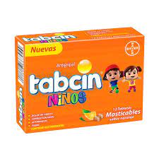 TABCIN NIÑOS  TABLETAS MASTICABLES - FARMACIA NUEVO MILENIO