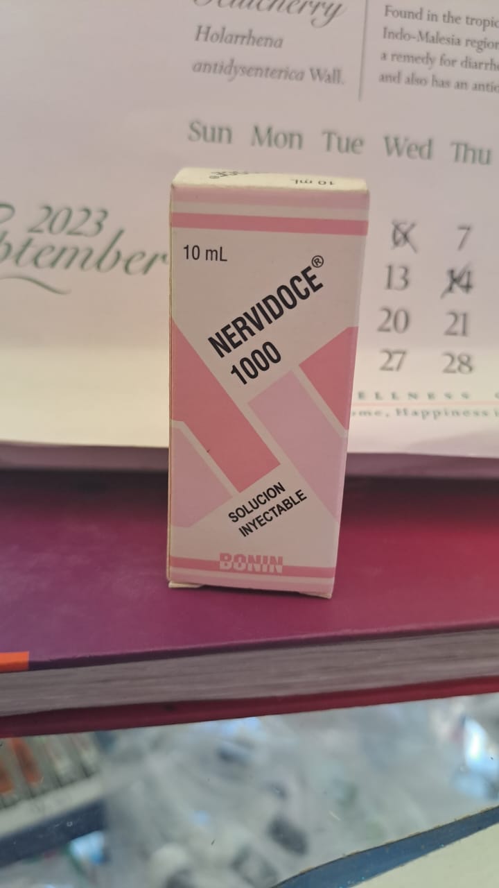 NERVIDOCE 1000 *2 Ampollas/10ml - FARMACIA NUEVO MILENIO