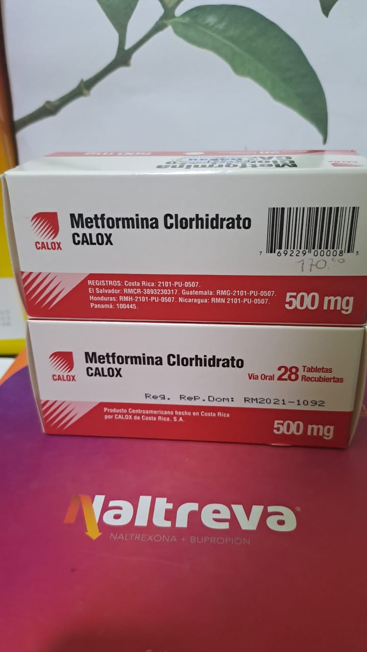 METFORMINA CLORHIDRATO 500mg *Tabletas - FARMACIA NUEVO MILENIO