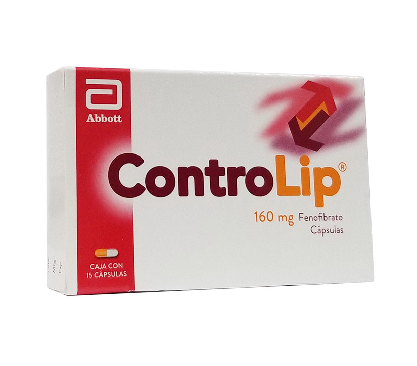 CONTROLIP 160MG *15 CAPSULAS - FARMACIA NUEVO MILENIO