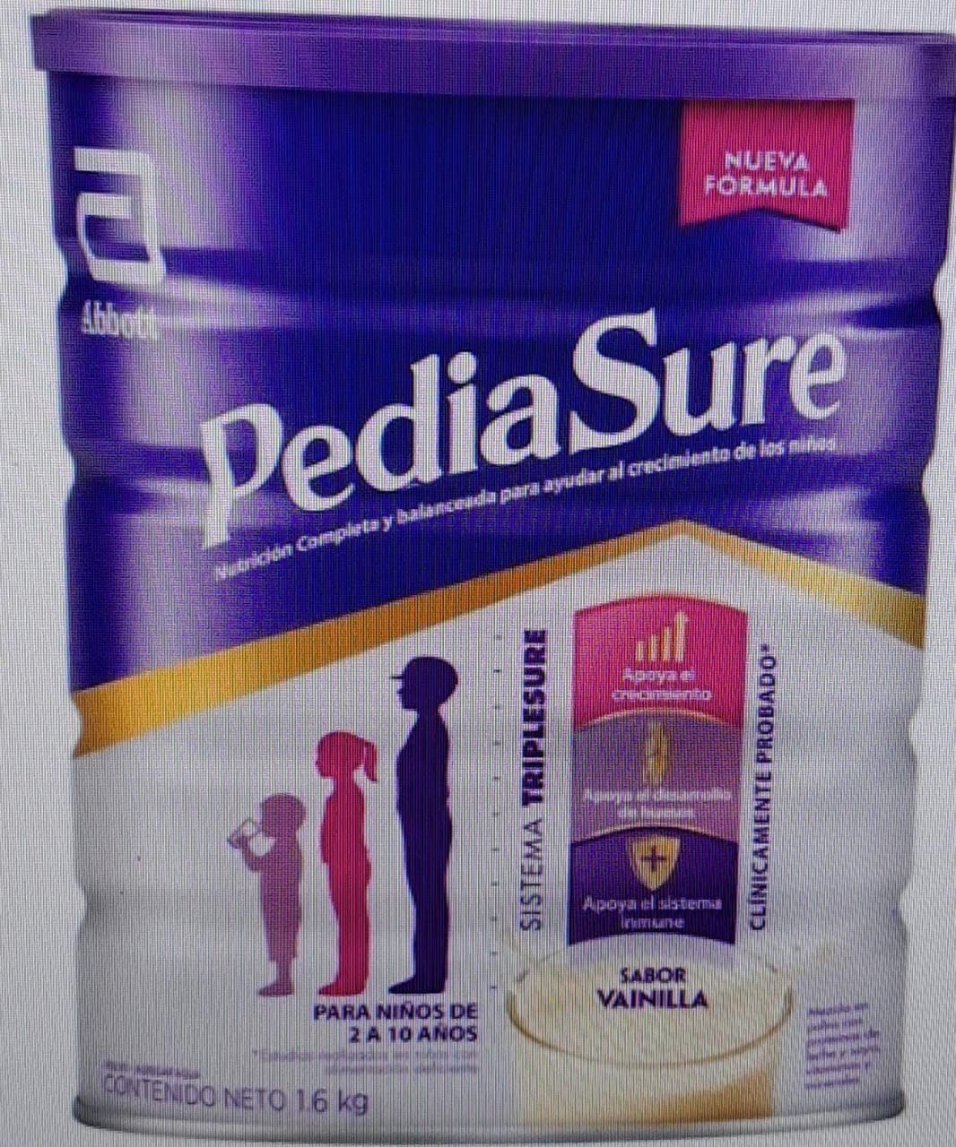 PEDIASURE SABOR VAINILLA 1,6 KG - FARMACIA NUEVO MILENIO