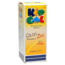 KID CAL 300mg/100U.I/5ml *suspension 180ml  - FARMACIA NUEVO MILENIO