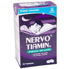 NERVO TIAMIN (inductor del sueño) *tabletas  - FARMACIA NUEVO MILENIO