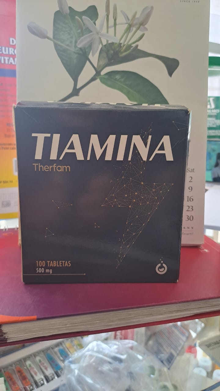 TIAMINA 500 TABLETAS - FARMACIA NUEVO MILENIO