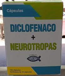 DICLOFENACO-NEUROTROPAS *capsulas - FARMACIA NUEVO MILENIO