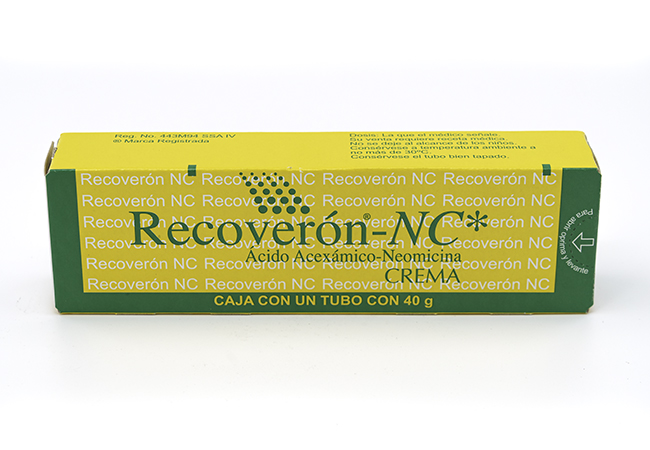 RECOVERÒN (ACIDO ACEXAMICO+NEOMICINA)*CREMA - FARMACIA NUEVO MILENIO