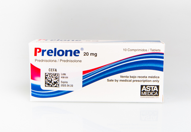 PRELONE 20MG  (Prednisolona)  *Tabletas - FARMACIA NUEVO MILENIO
