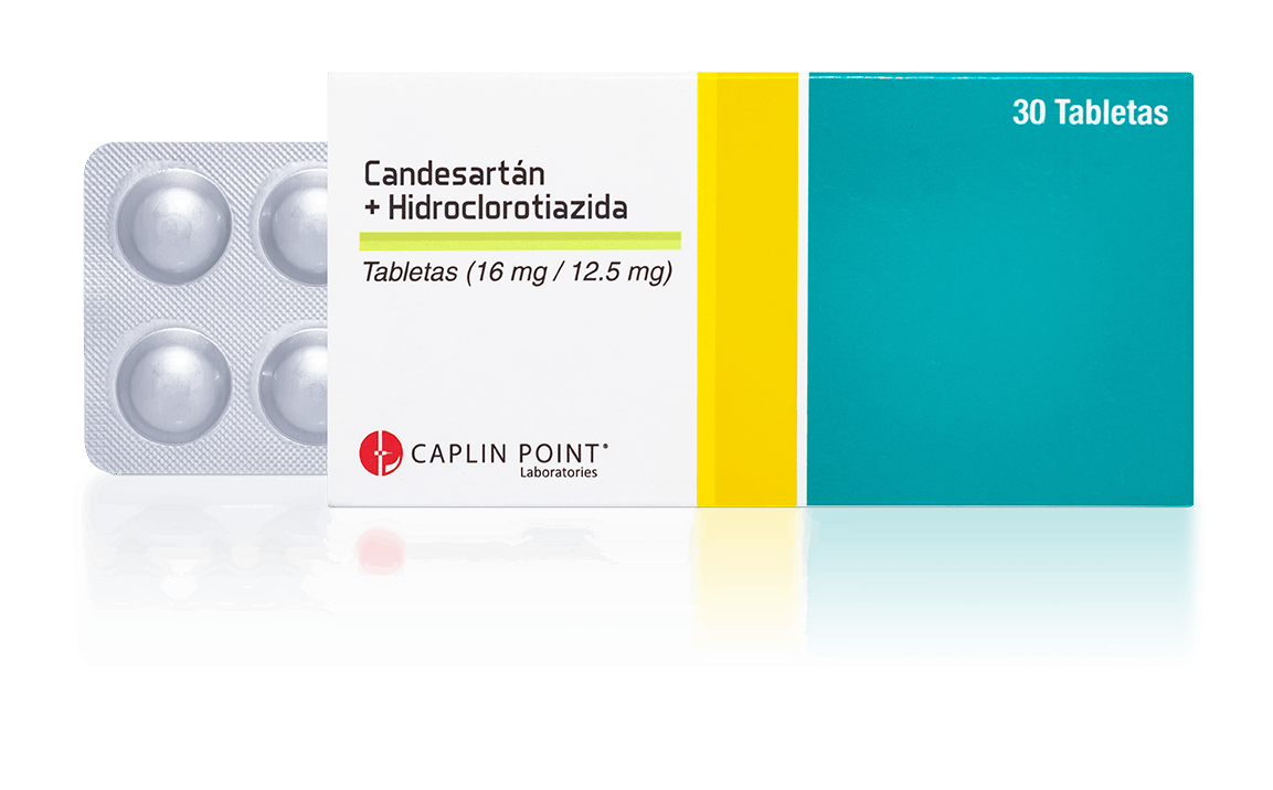 CARDESARTÀN+HIDROCLOROTIAZIDA 16mg/12.5mg *tabletas  - FARMACIA NUEVO MILENIO
