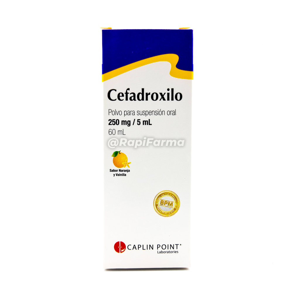 CEFADROXILO *Suspension oral250MG/5ML.  - FARMACIA NUEVO MILENIO