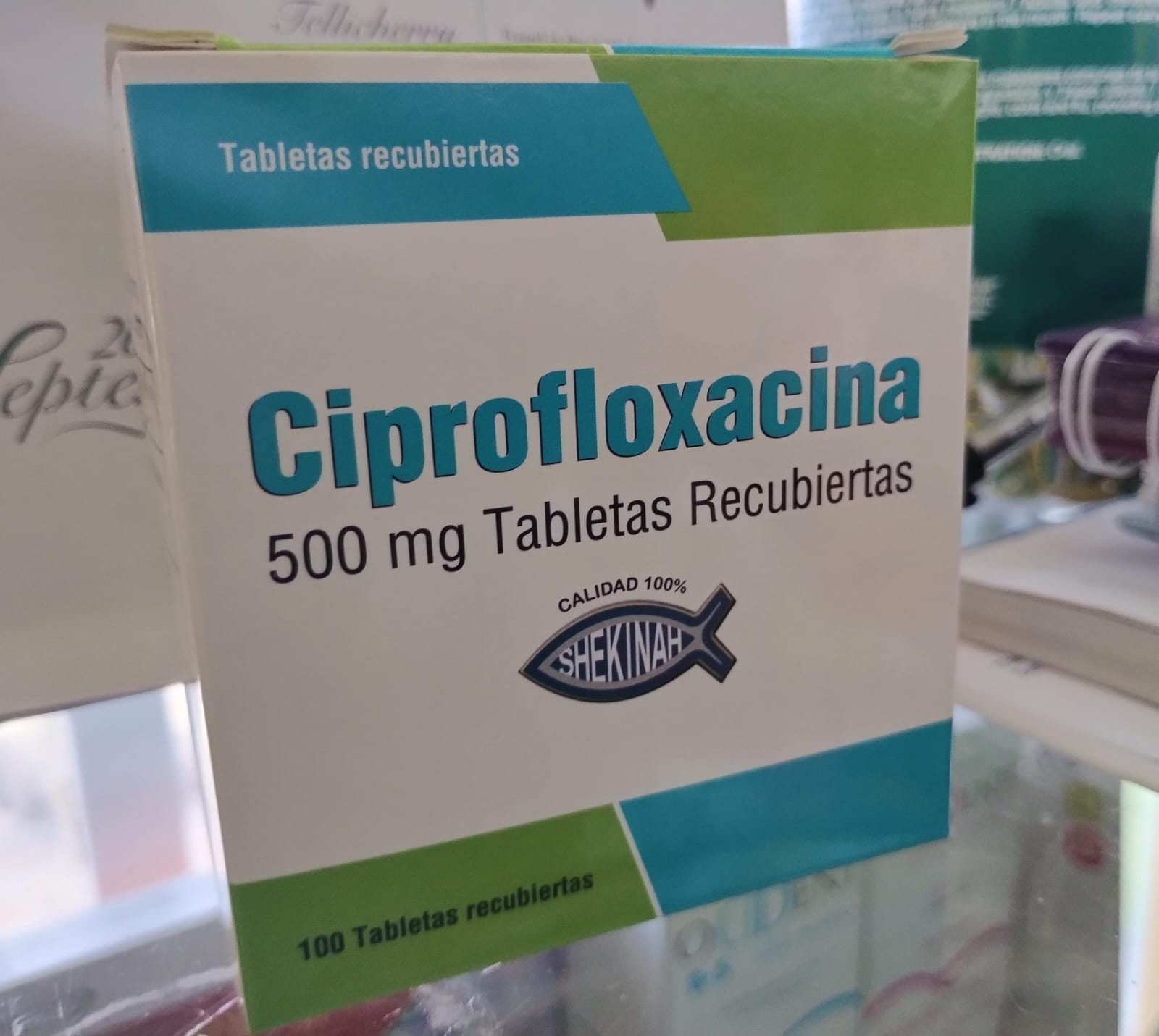 CIPROFLOXACINA 500mg *tabletas recubiertas  - FARMACIA NUEVO MILENIO