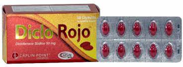 DICLO ROJO CAPSULAS (DICLOFENACO SODICO 50MG) - FARMACIA NUEVO MILENIO