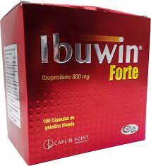 IBUWIN 800MG (ibuprofeno 800mg) *capsulas de gelatina blanda  - FARMACIA NUEVO MILENIO