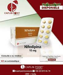 NIFEDIPINA 10mg  *Tabletas - FARMACIA NUEVO MILENIO