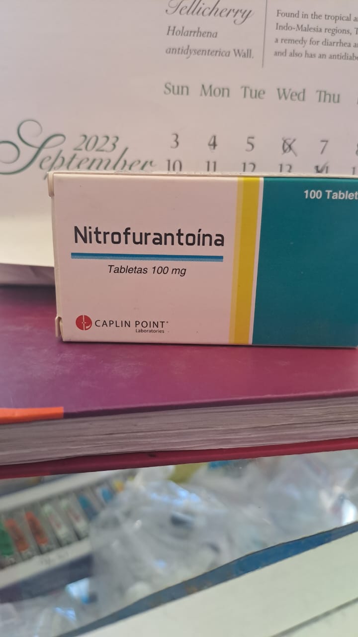 NITROFURANTOINA 100mg  *Blister - FARMACIA NUEVO MILENIO