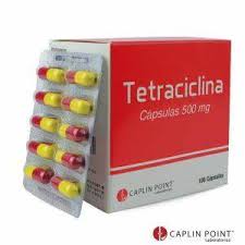 TETRACICLINA  500 MG. CAPSULAS CAPLIN POINT  - FARMACIA NUEVO MILENIO