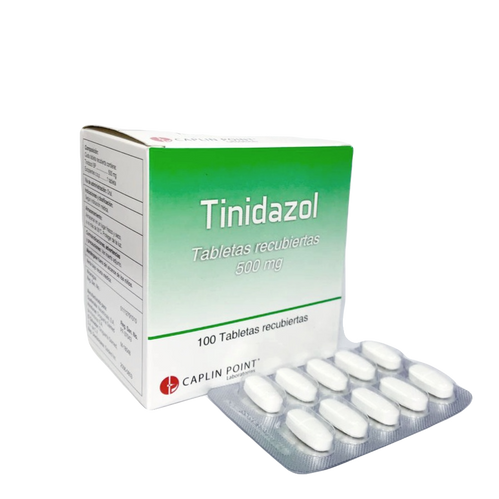 TINIDAZOL 500mg *tabletas recubiertas  - FARMACIA NUEVO MILENIO