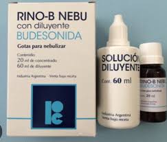 RINO-B NEBU (Budesonida) 20ML/60ML) *Gotas para nebulizar - FARMACIA NUEVO MILENIO