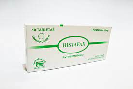 HISTAFAX (Loratadina 10mg ) *10 Tabletas - FARMACIA NUEVO MILENIO