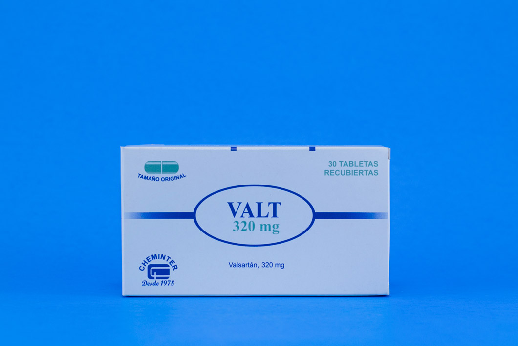 VALT 320MG (valsartan 320mg) *30 Tabletas  - FARMACIA NUEVO MILENIO