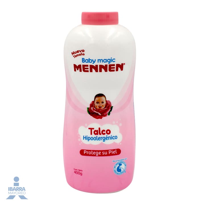 BABY MAGIC MENNEN TALCO PARA BEBE 100G AZUL - FARMACIA NUEVO MILENIO