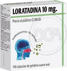 LORATADINA 10mg *Capsulas - FARMACIA NUEVO MILENIO